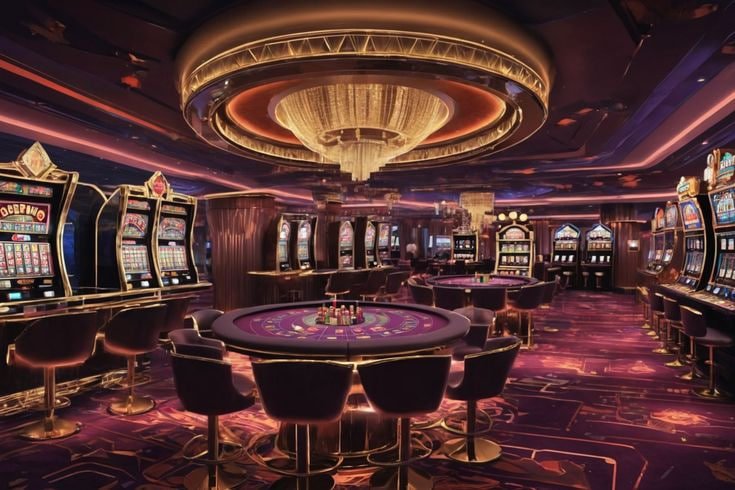 Antarmuka aplikasi ivgwin menampilkan menu utama dengan pilihan slot, kasino langsung, dan sportsbook